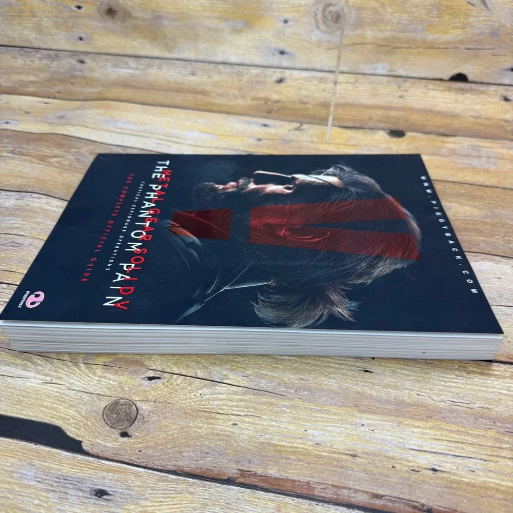 Piggyback Metal Gear Solid V Phantom Pain Guide Black Tactical Strategy 2015